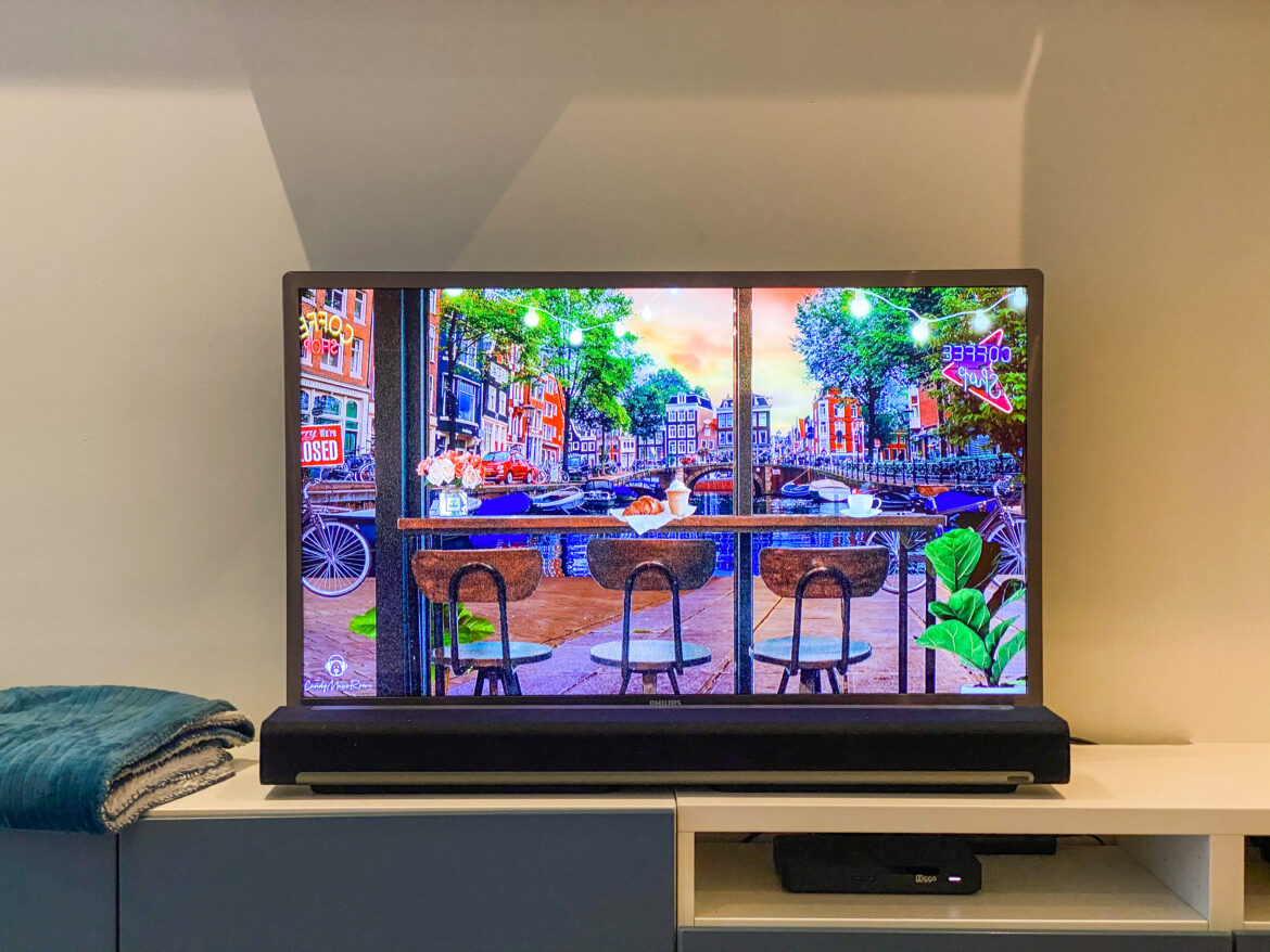 Amsterdam café achtergrond